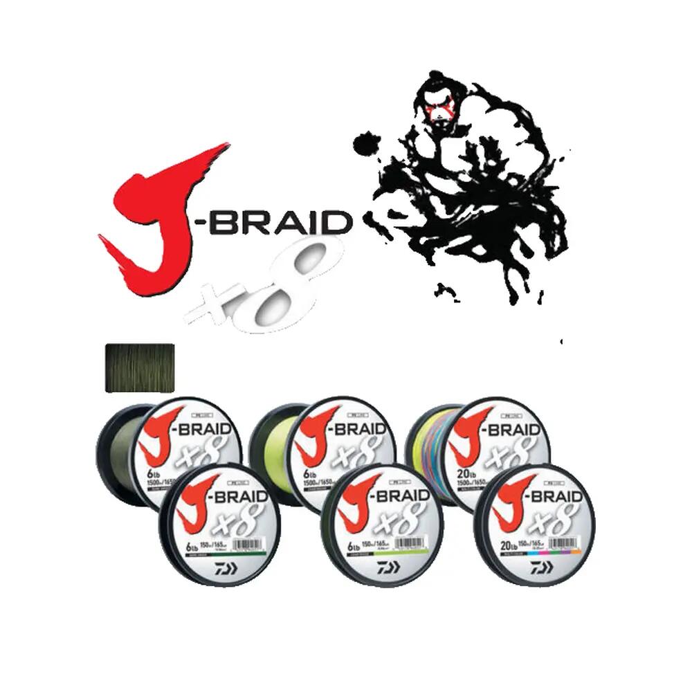 Wędka spinningowa Daiwa J-Braid 8 Multicolore 3/3