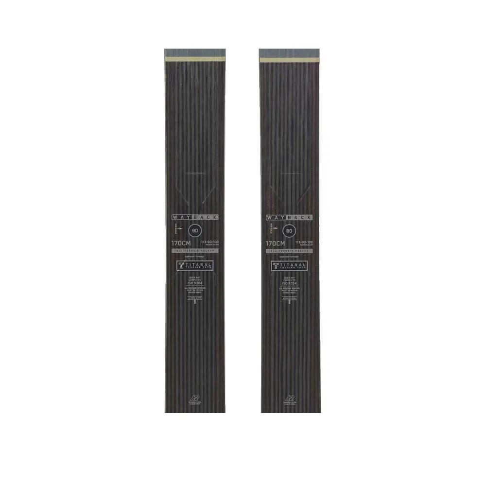 K2 Wayback 80 Skis Multicolour 3/8
