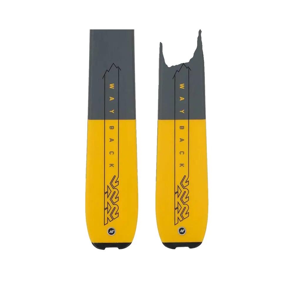 Skis Seul (sans Fixations) Wayback 84 Homme 4/9