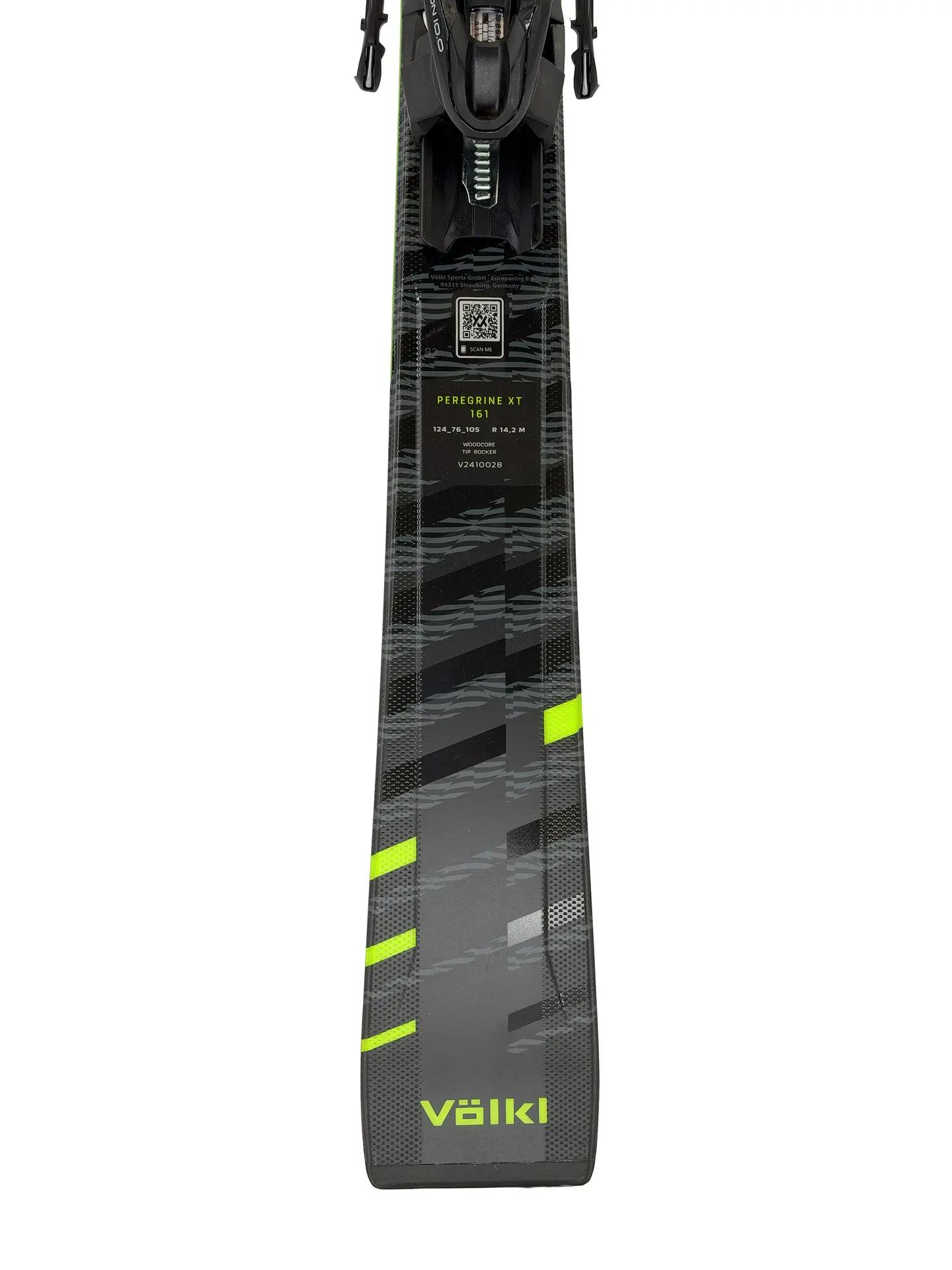Völkl Peregrine XT Black Yellow V-Motion 1 24/25 ski's incl.binding 5/5
