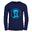 Kinder Longsleeve Troll Marineblau/Mittelblau