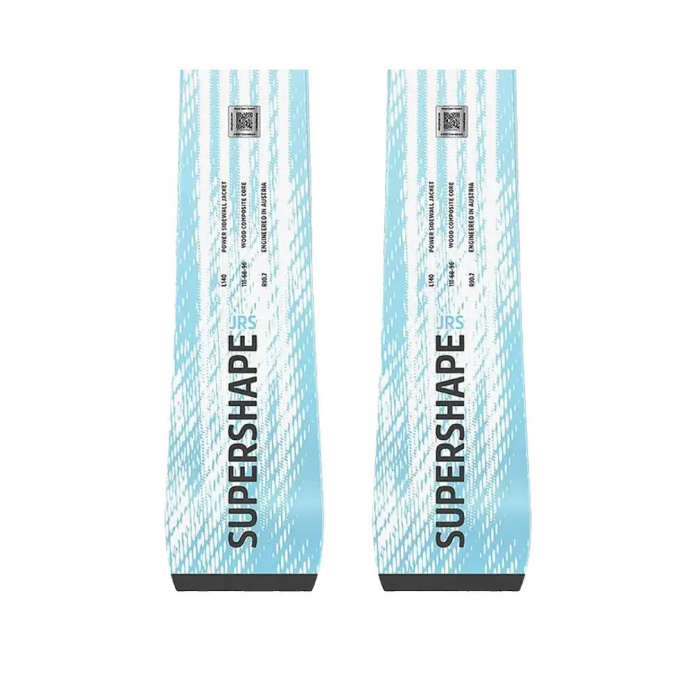 Pack De Skis Supershape Jrs + Fixations Jrs 7.5 Gw Ca Garçon 4/4