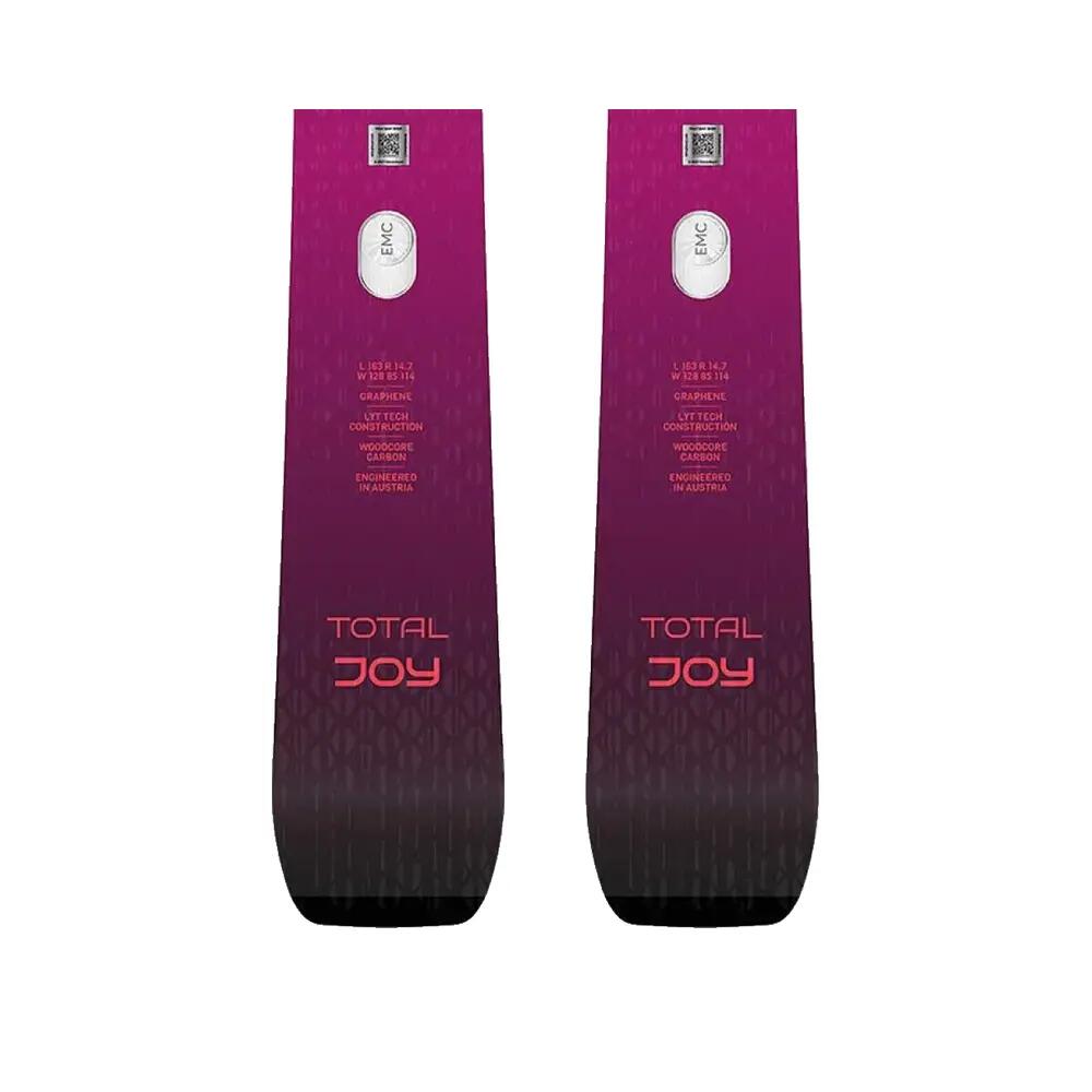 Pack De Skis E Total Joy Sw + Fixations Slr 11 Gw Femme 4/4
