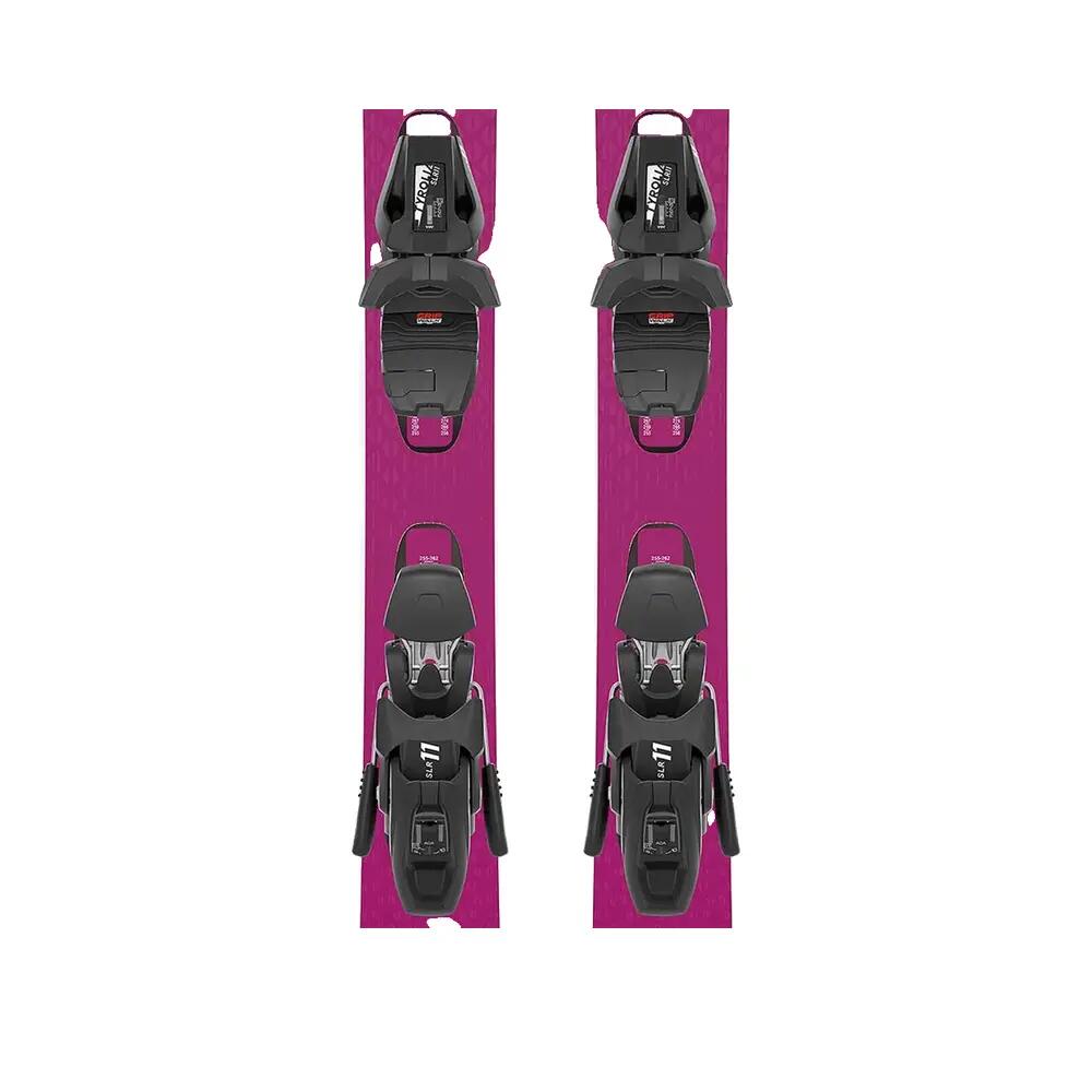 Pack De Skis E Total Joy Sw + Fixations Slr 11 Gw Femme 3/4