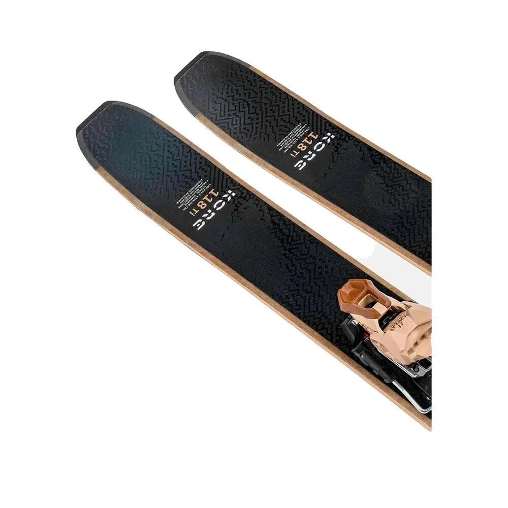 Zaino da sci Head Kore 118 ti + attacchi Attack 14 gw + freno nero per uomo 7/9
