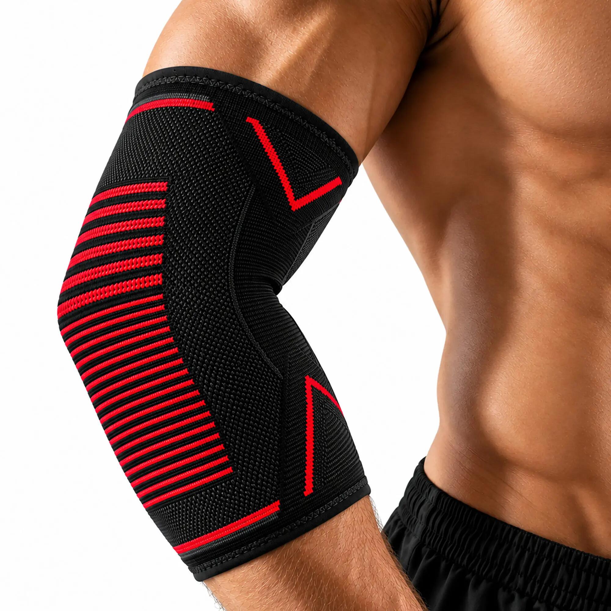 Ellenbogenbandage 2 Pack Kompression und Armstütze für Sport 9/11