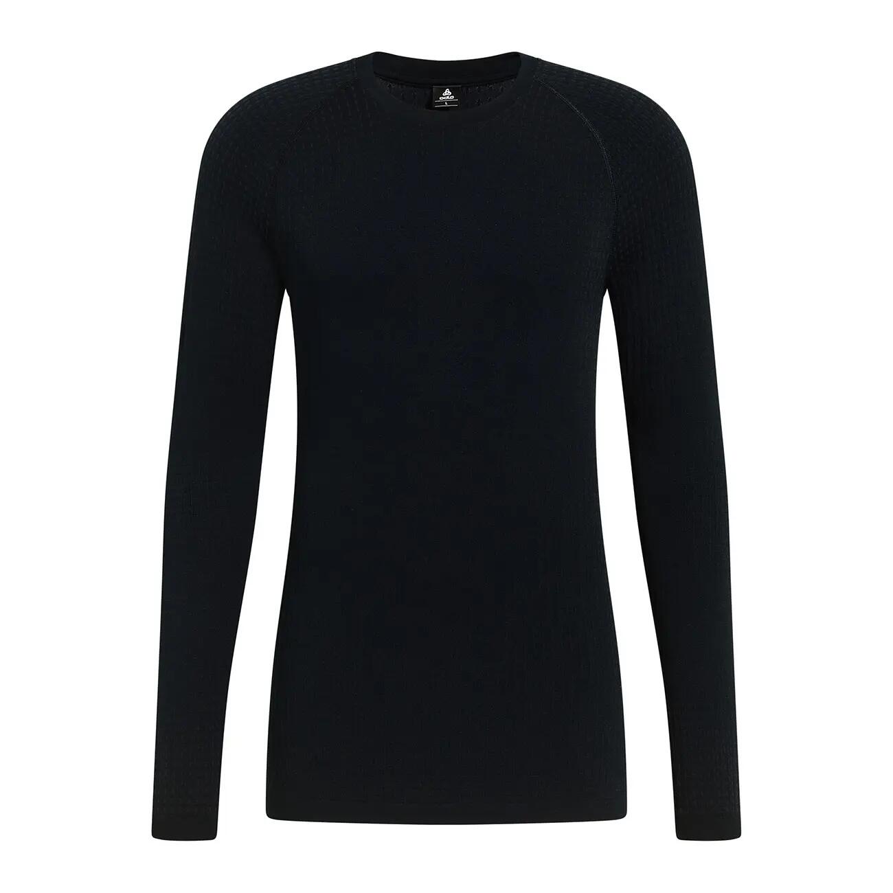 Odlo PERFORMANCE WARM BL TOP crew neck l/s Thermoshirt Black XL 5/7