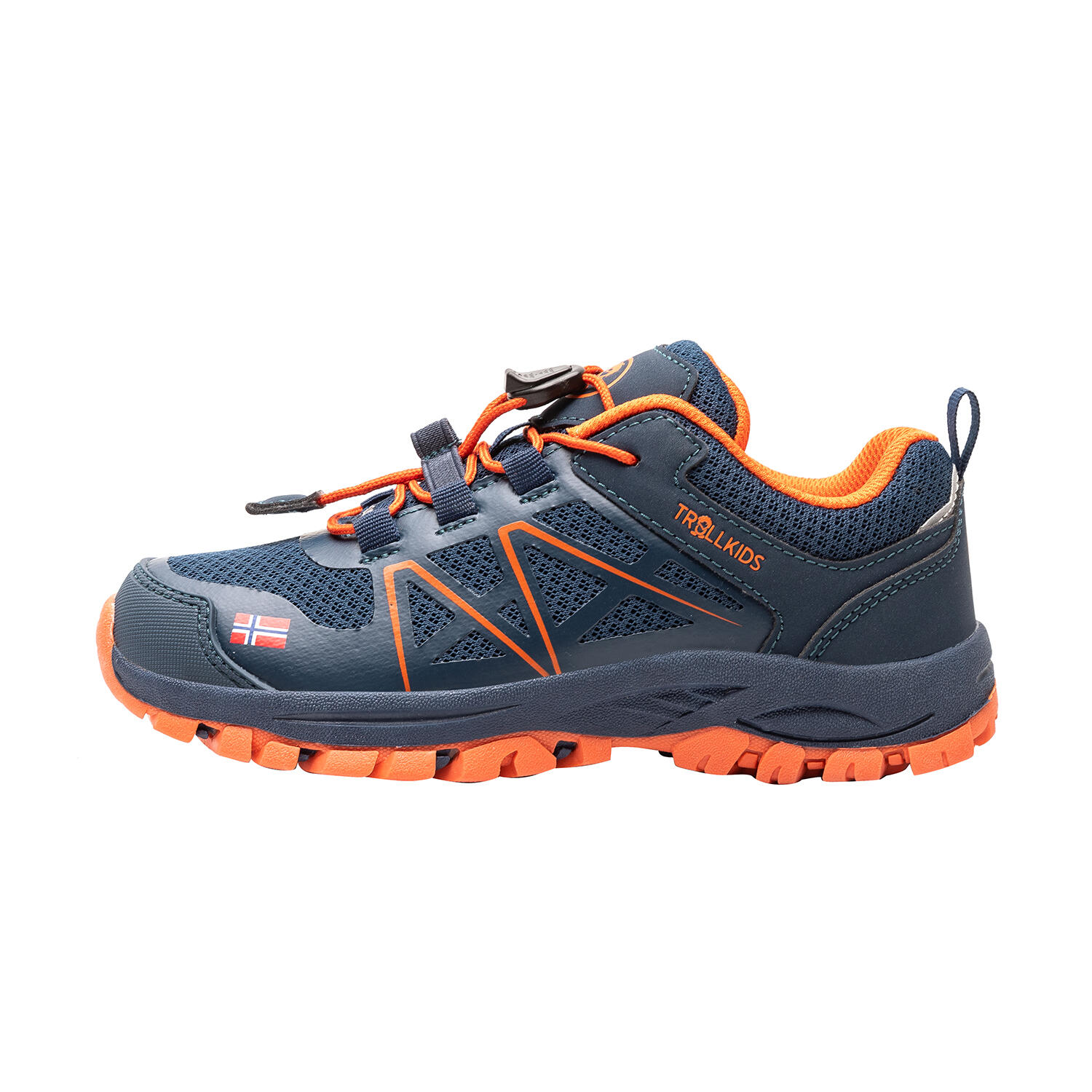 Chaussures de randonnée pour enfants Sandefjord Respirant Mystik Bleu / Orange 2/7