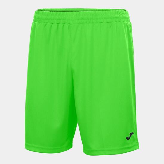 Short de football Joma Nobel fluorescent vert polyester