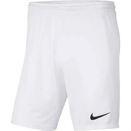Short de sport Nike Park III BV6855 blanc recyclé