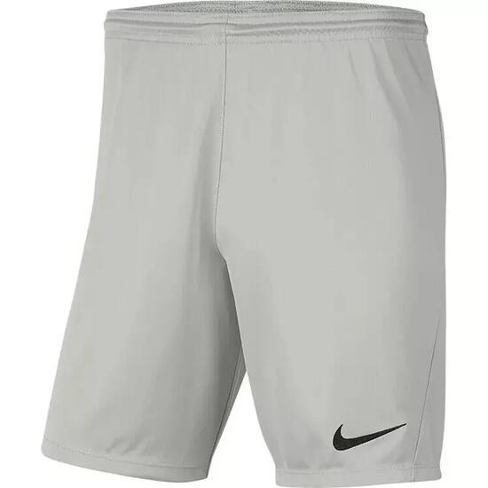 Short de football Nike Park Dri-FIT Park 3 gris