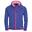 Mädchen Fleece Jacke Sogndal Marineblau/Magenta