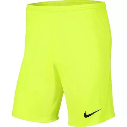 Short de football Nike Dri-FIT Park 3 Volt Yellow