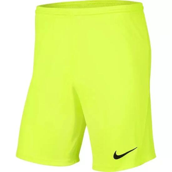 Short de football Nike Dri-FIT Park 3 Volt Yellow