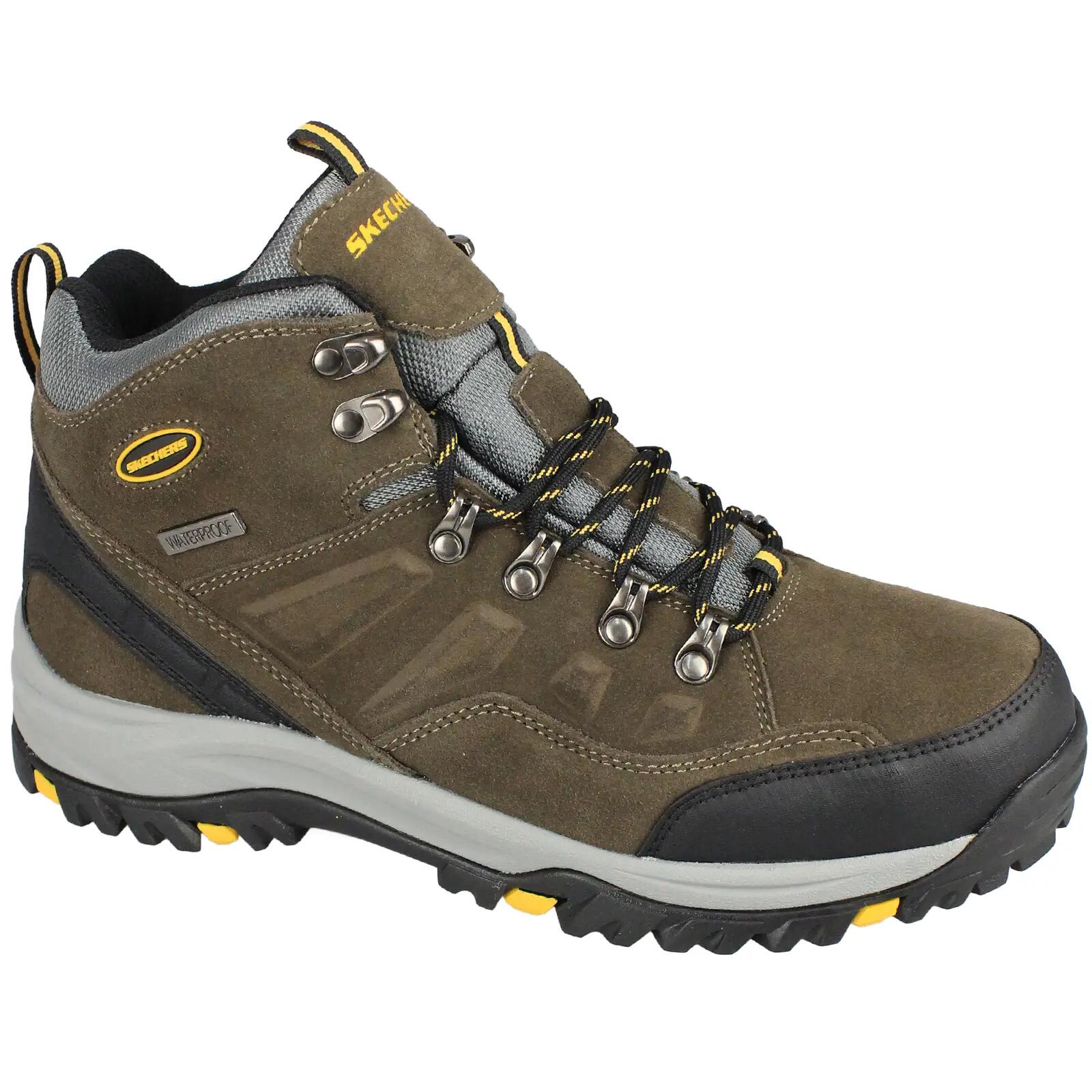 Stivali Skechers Relment Pelmo, Marrone, Uomini 1/5