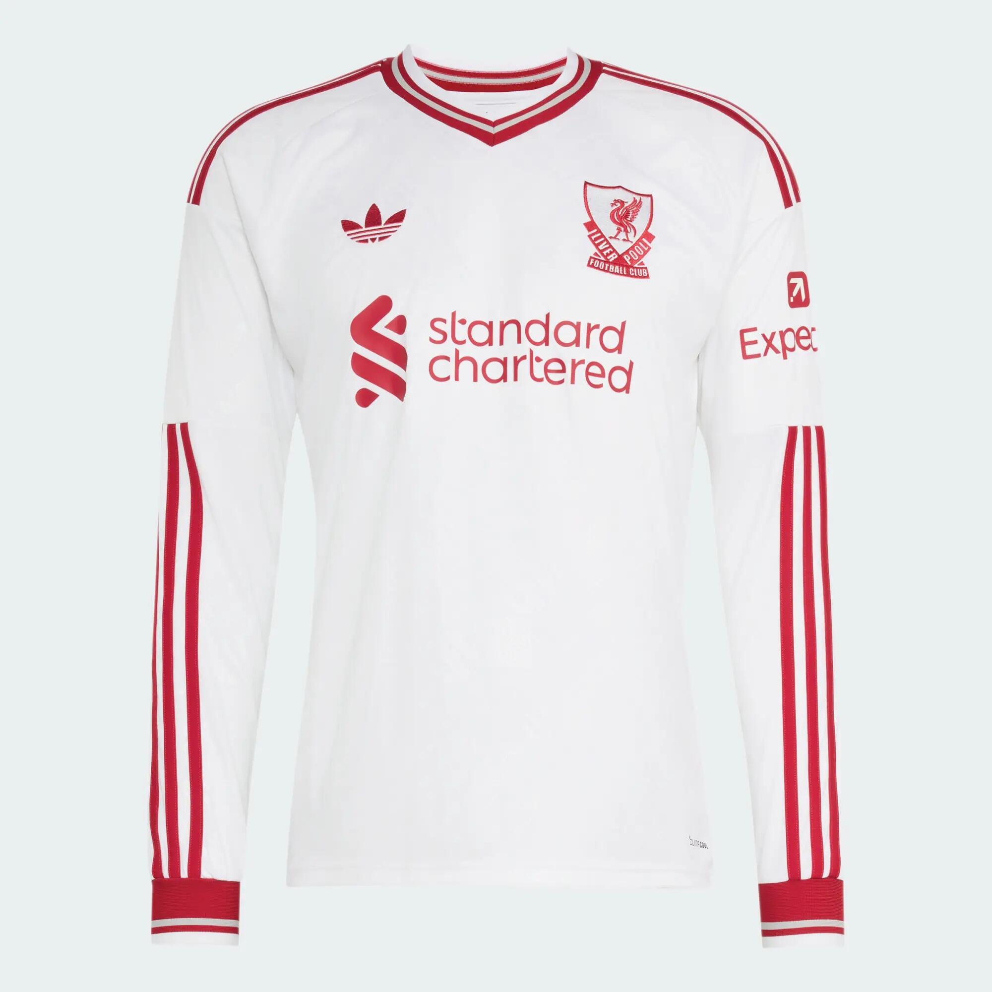 Wyjazdowa koszulka z długimi rękawami Liverpool FC 26/27 3/10