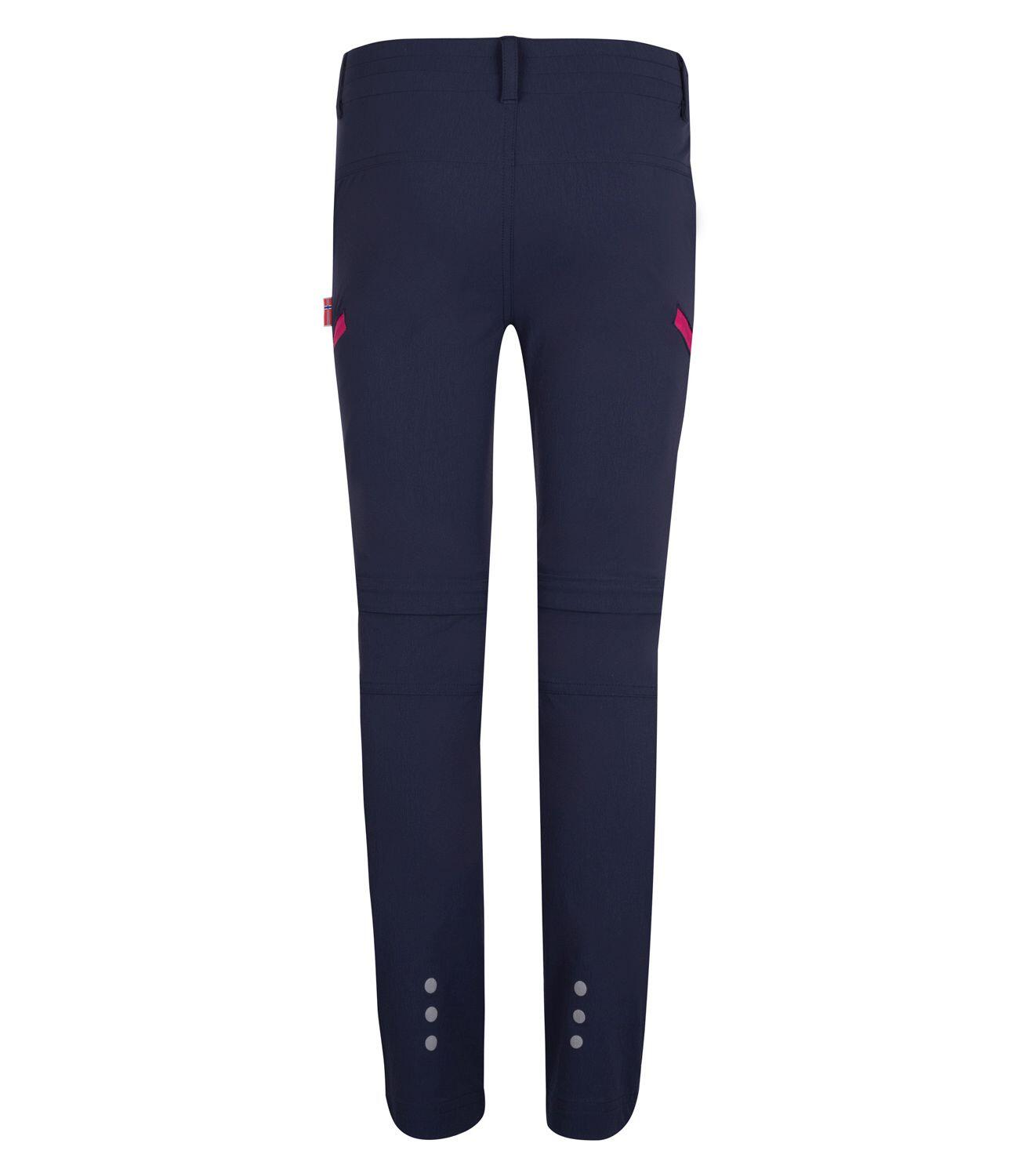 Kinder Trekkinghose Kjerag Marineblau / Magenta 2/6