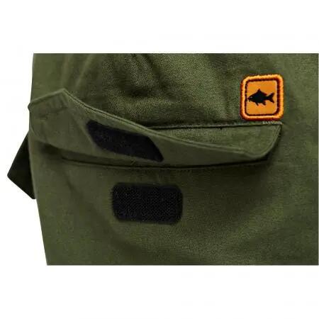 Herren - shorts - cargoshorts, lockere passform - grün, größe 2XL 4/4
