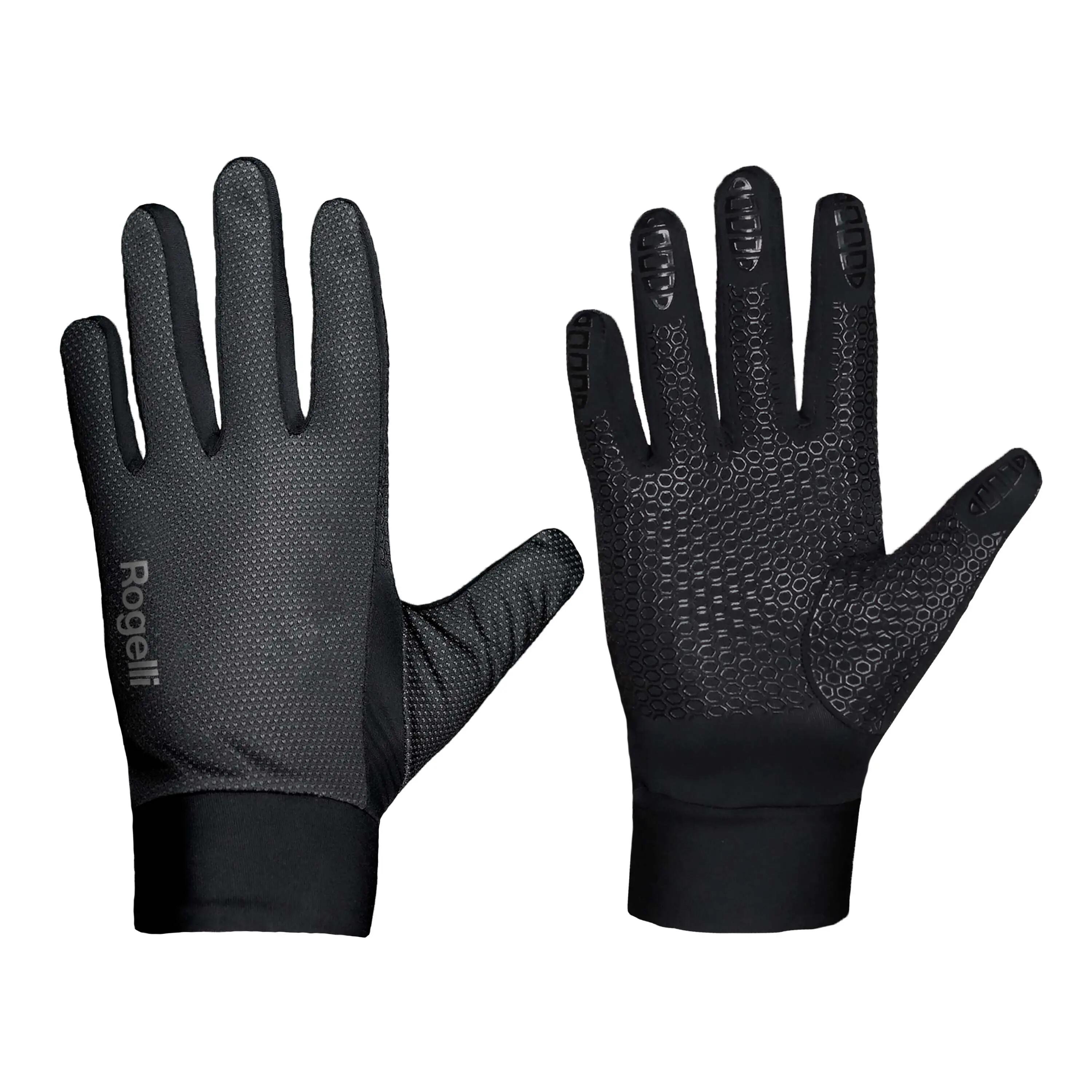Fahrradhandschuhe Langfinger Winddicht Laval Herren Schwarz 2/3
