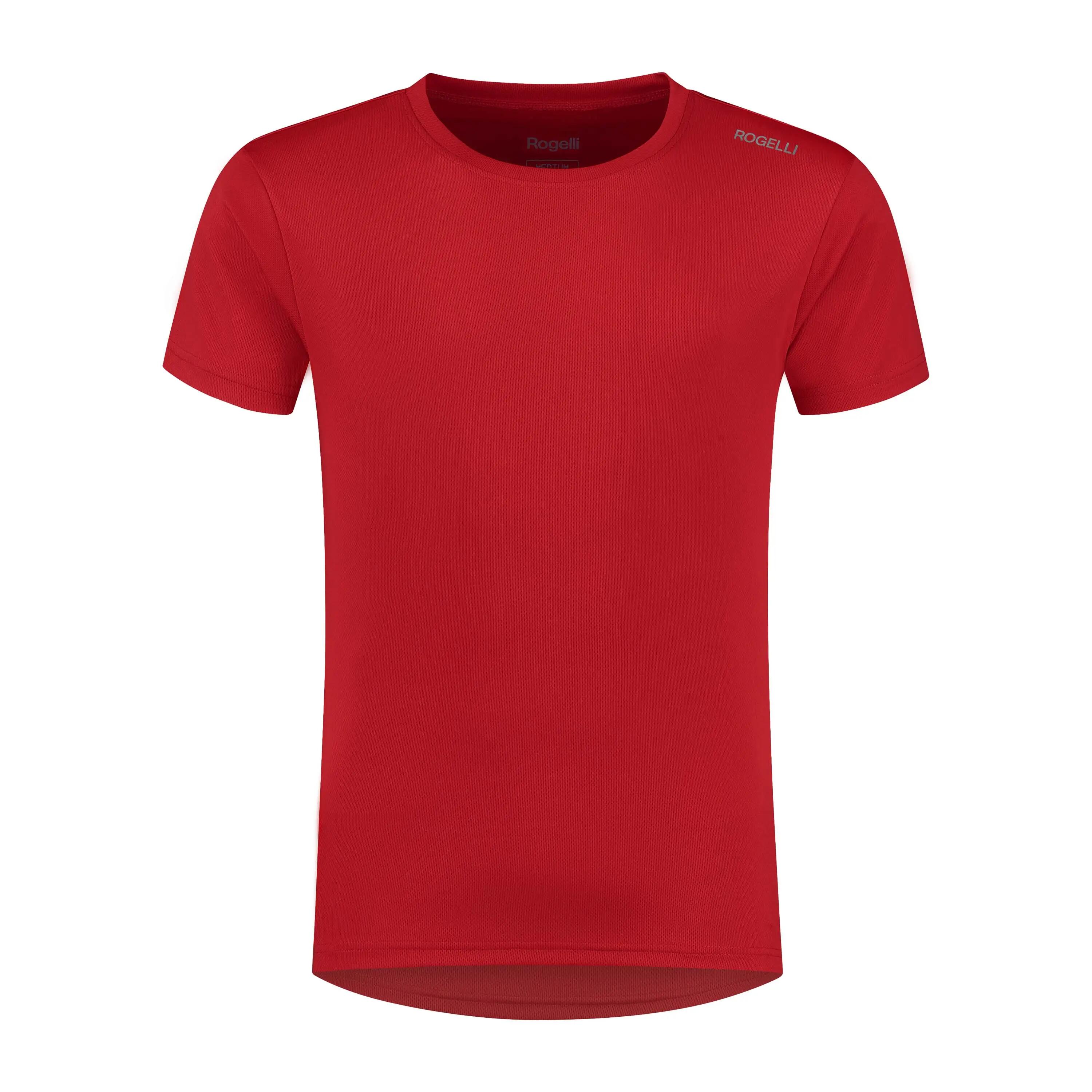Hardloopshirt Korte Mouwen Heren T-Shirt Hardlopen Rood 2/7
