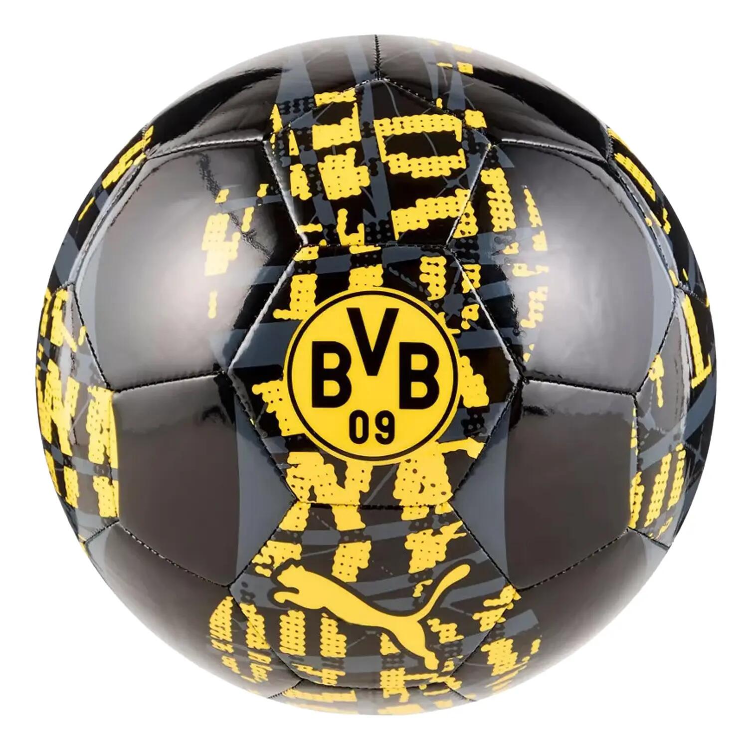 Pallone Puma Nero Giallo 5 1/4