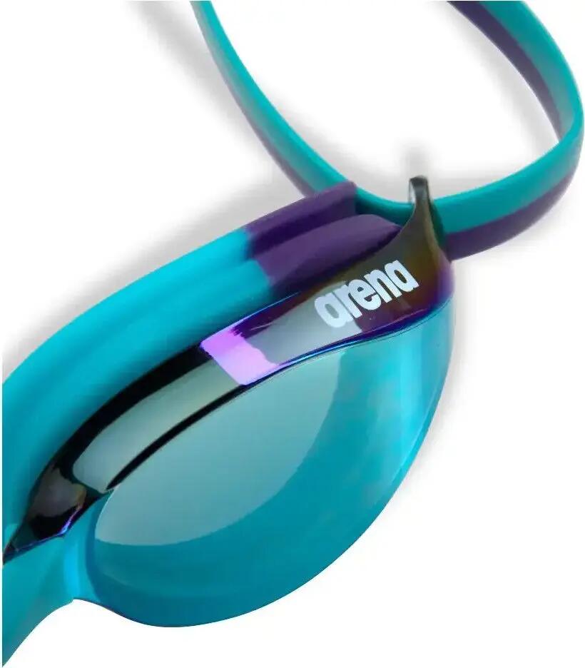 Occhialini da nuoto Arena Python Junior Mirror turchese/viola, 6-12 anni 4/14