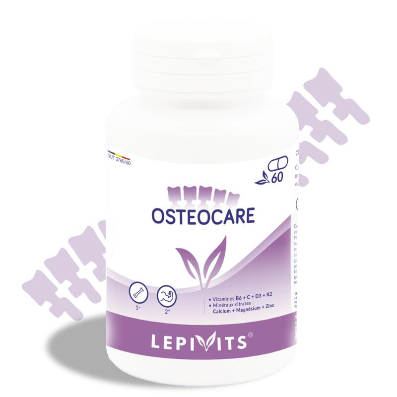 OSTEOCARE - BOTSTERKTE - 60 VEGANISTISCHE CAPSULES