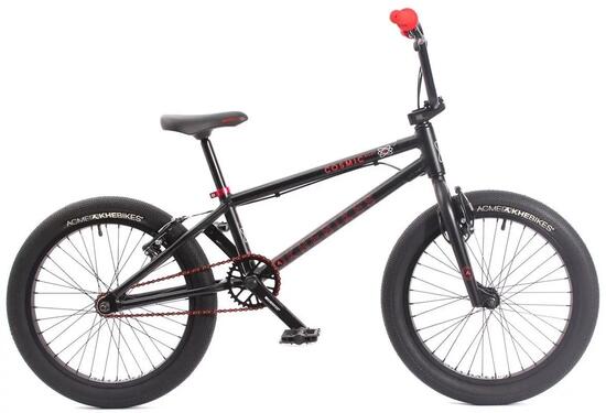 Vélo BMX enfant aluminium COSMIC AL noir 20 pouces 10,6 kg