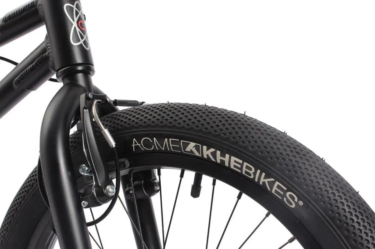 Rower BMX dziecięcy aluminiowy COSMIC AL czarny 20 cali 10,6 kg 7/14