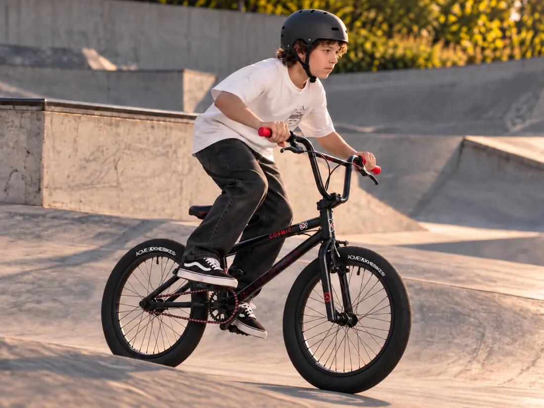 Rower BMX dziecięcy aluminiowy COSMIC AL czarny 20 cali 10,6 kg 3/14