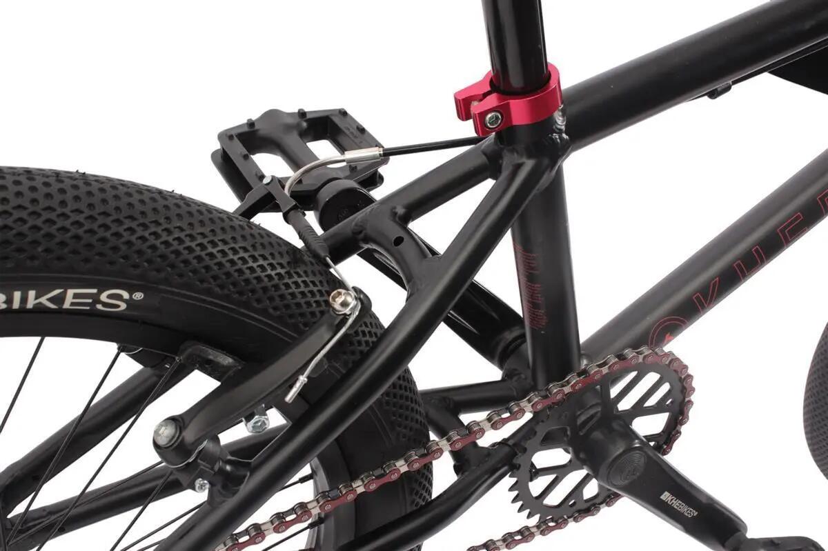Rower BMX dziecięcy aluminiowy COSMIC AL czarny 20 cali 10,6 kg 12/14