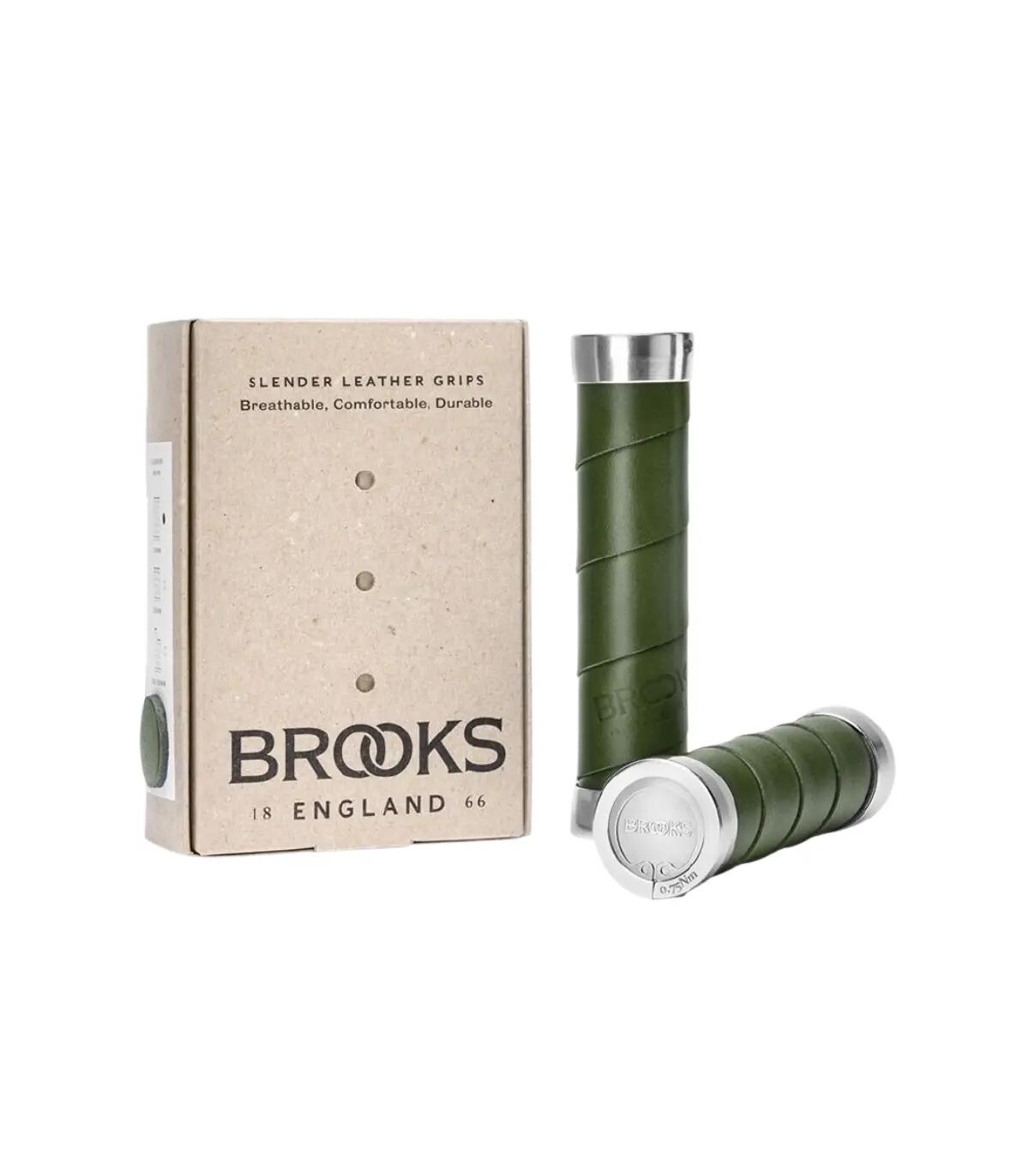 Brooks Slender Leather 130mm Elcik Racing Green Limited 3/3