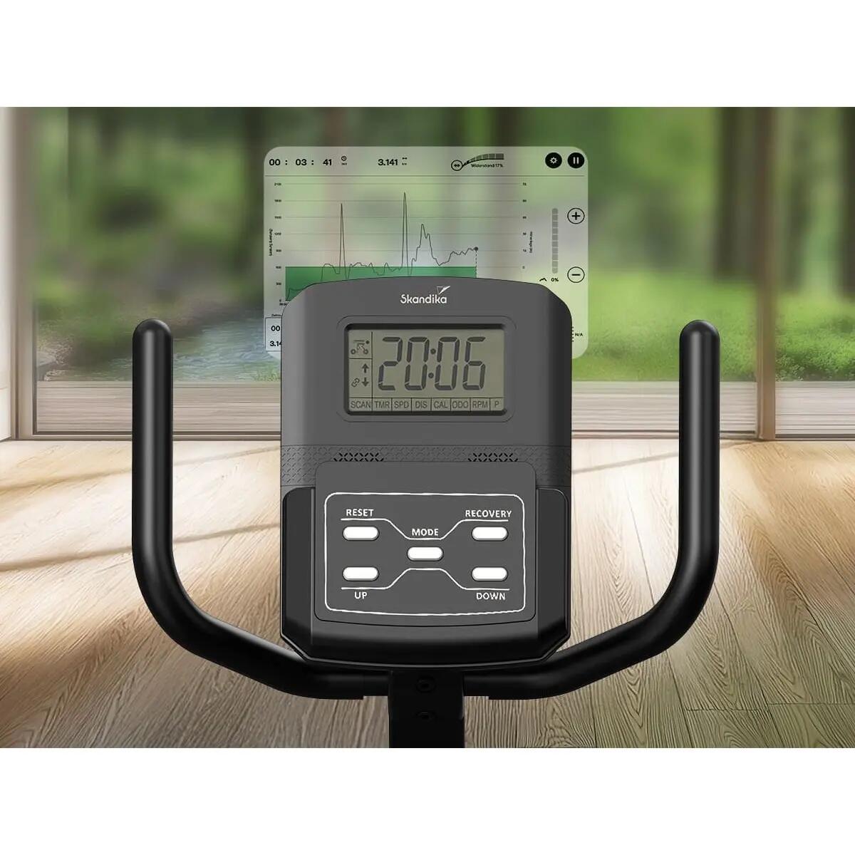Liege-Ergometer Cykling P8-H Comfort - Magnetbremse - 16 Widerstandsstufen 9/15