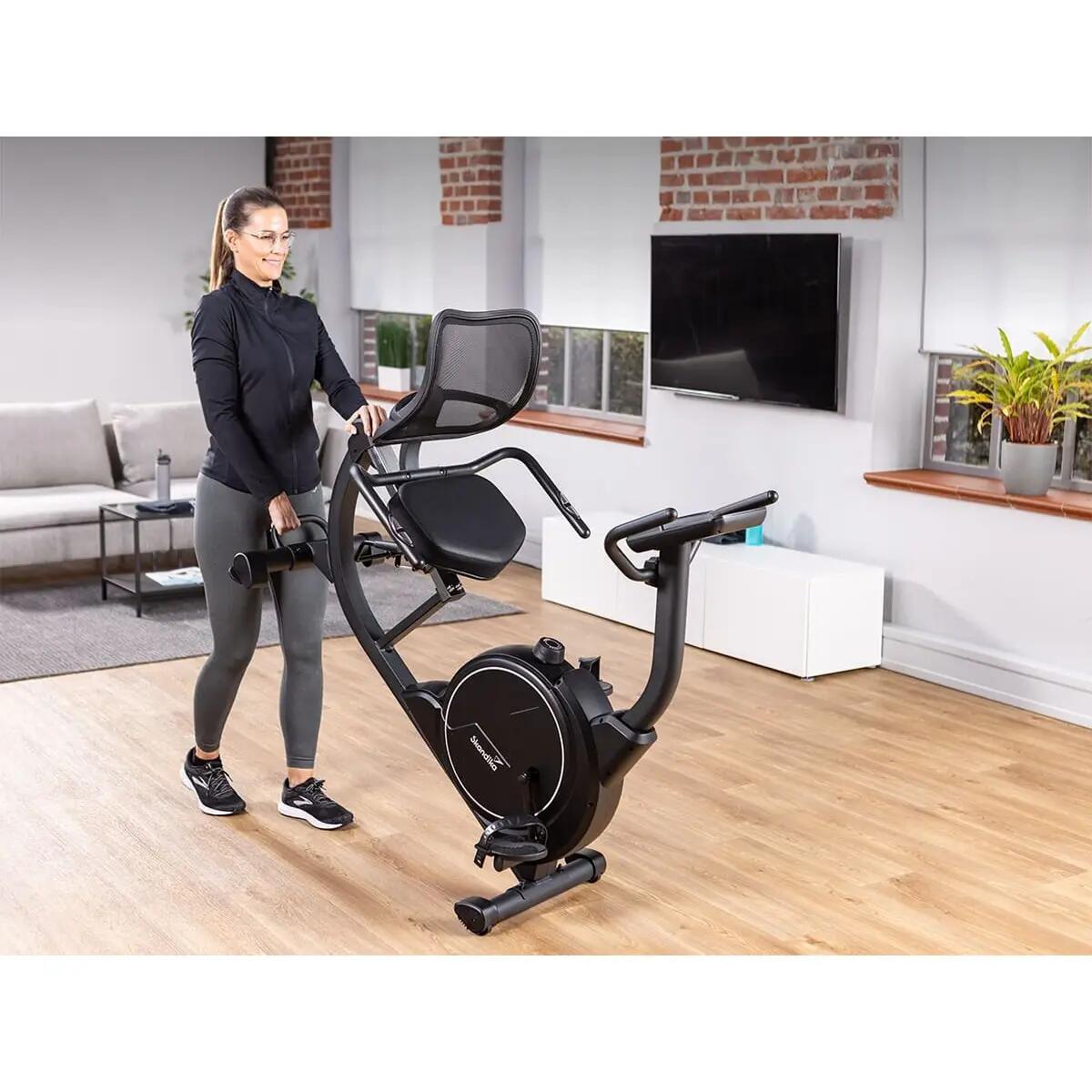 Liege-Ergometer Cykling P8-H Comfort - Magnetbremse - 16 Widerstandsstufen 7/15