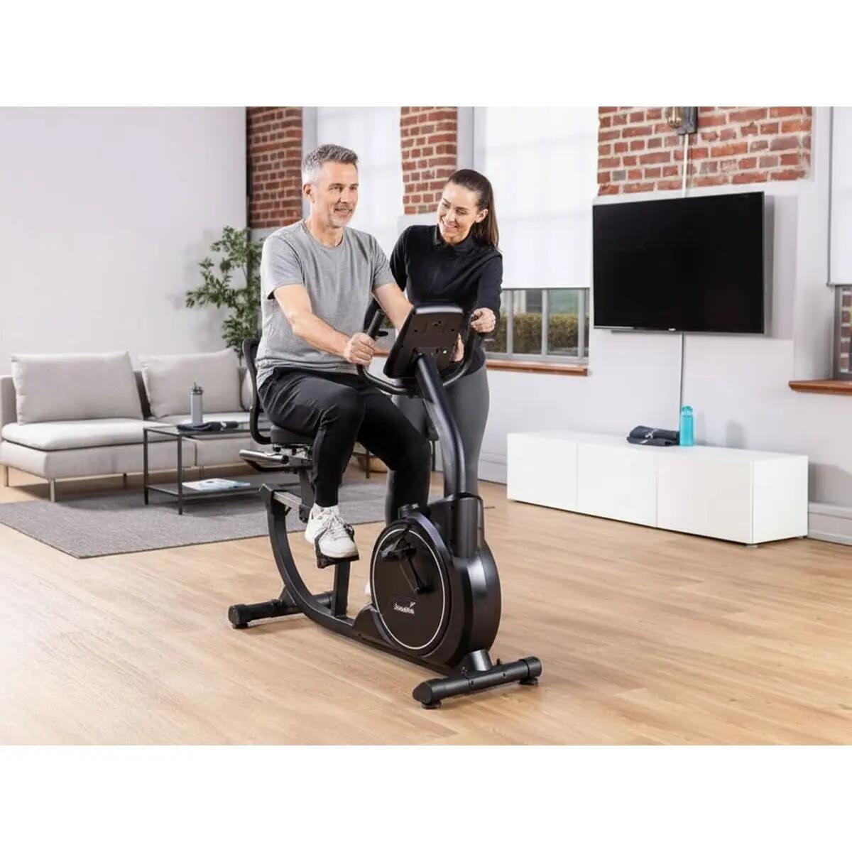 Liege-Ergometer Cykling P8-H Comfort - Magnetbremse - 16 Widerstandsstufen 5/15