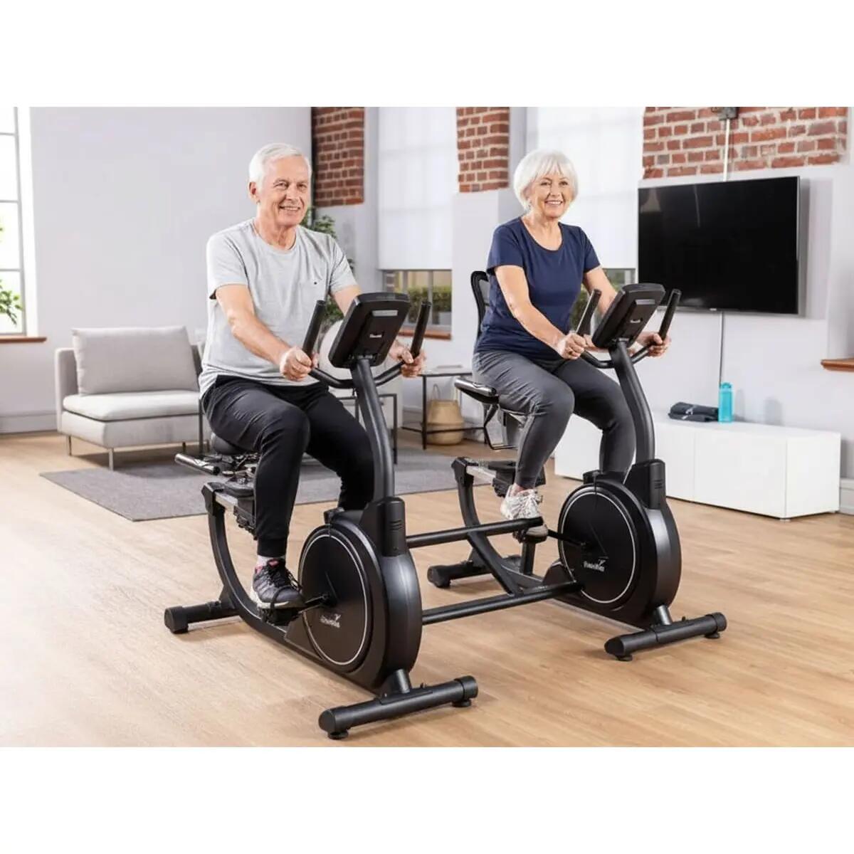 Liege-Ergometer Cykling P8-H Comfort - Magnetbremse - 16 Widerstandsstufen 3/15