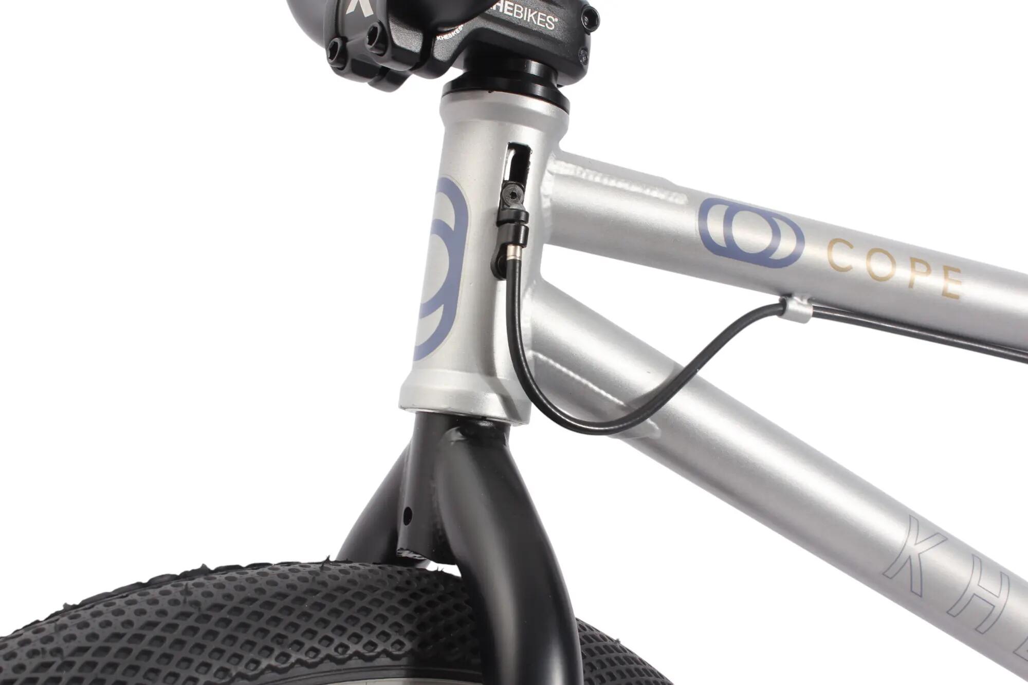BMX bike adult COPE silver 20 inch 24.5 lbs 4/15