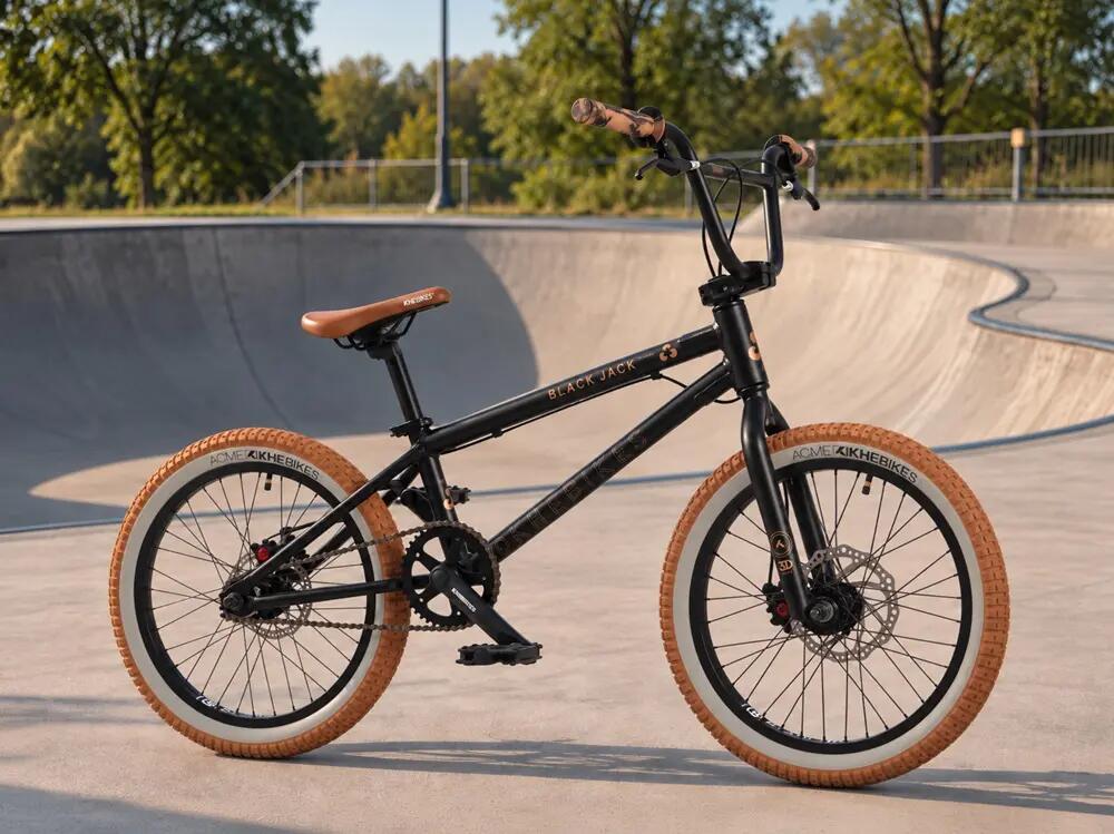Vélo BMX alu BLACK JACK DISC AL noir 20 pouces 10 kg 2/15