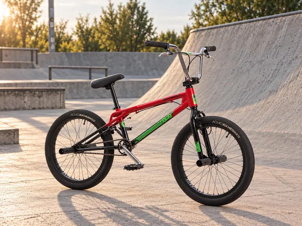 Rower BMX alu TRICKY AL czerwony 20 cali 10,9 kg 2/15