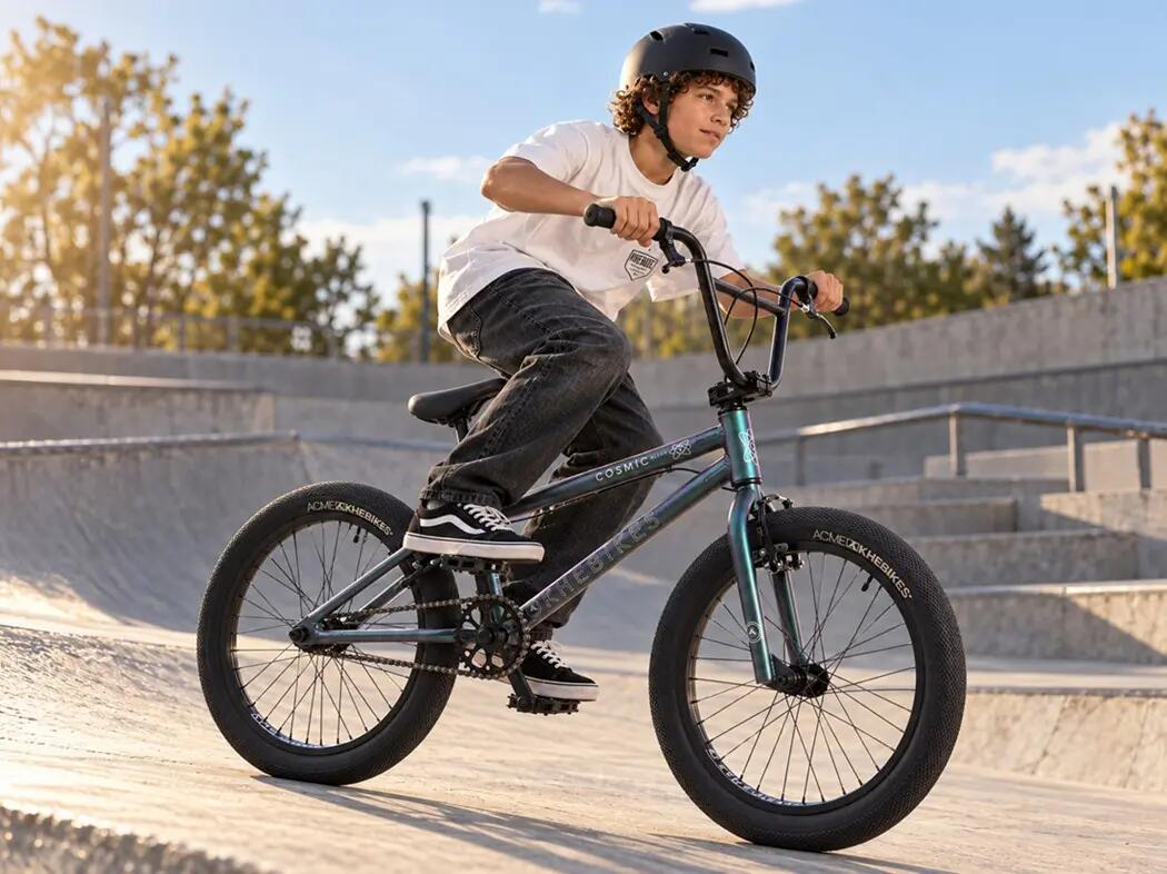 BMX kerékpár alu KHE COSMIC AL 20 col 10,6kg 3/15