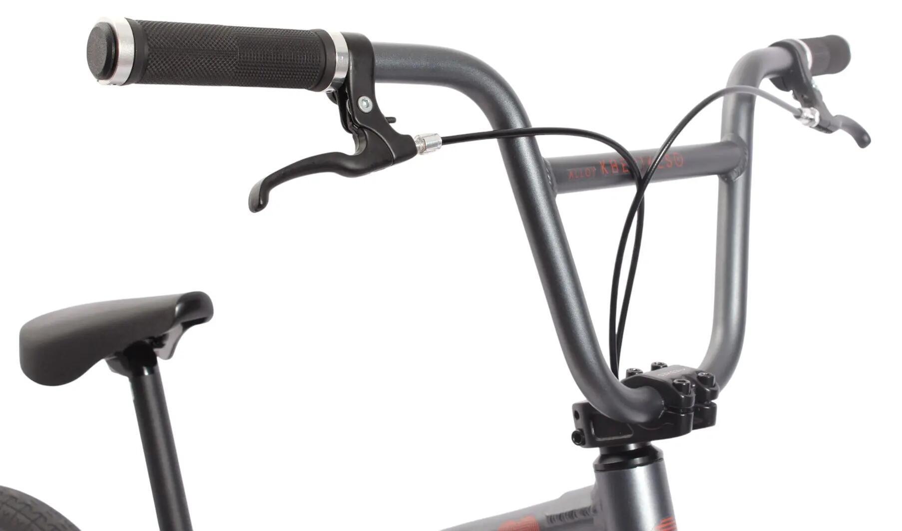 BMX bike adult STYLUS V2 silver 20 inch 19.6 lbs 5/15