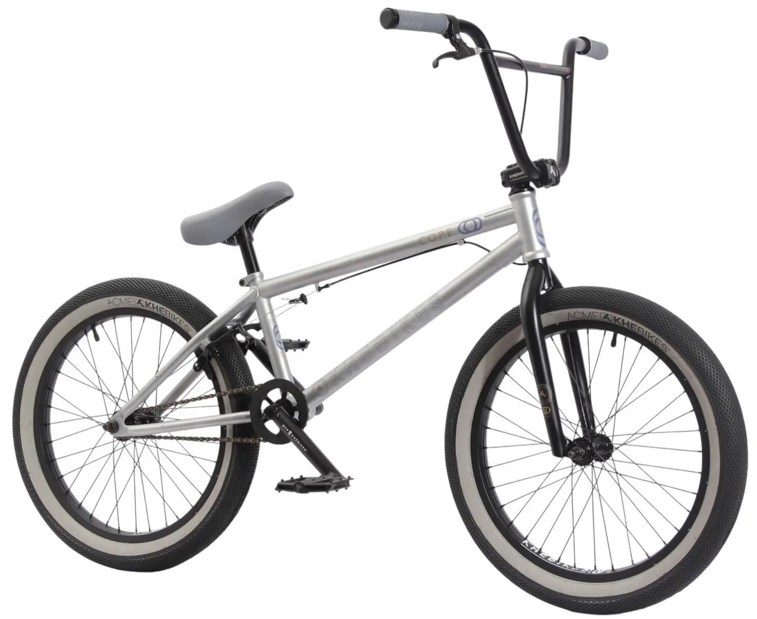 BMX bike adult COPE silver 20 inch 24.5 lbs 3/15