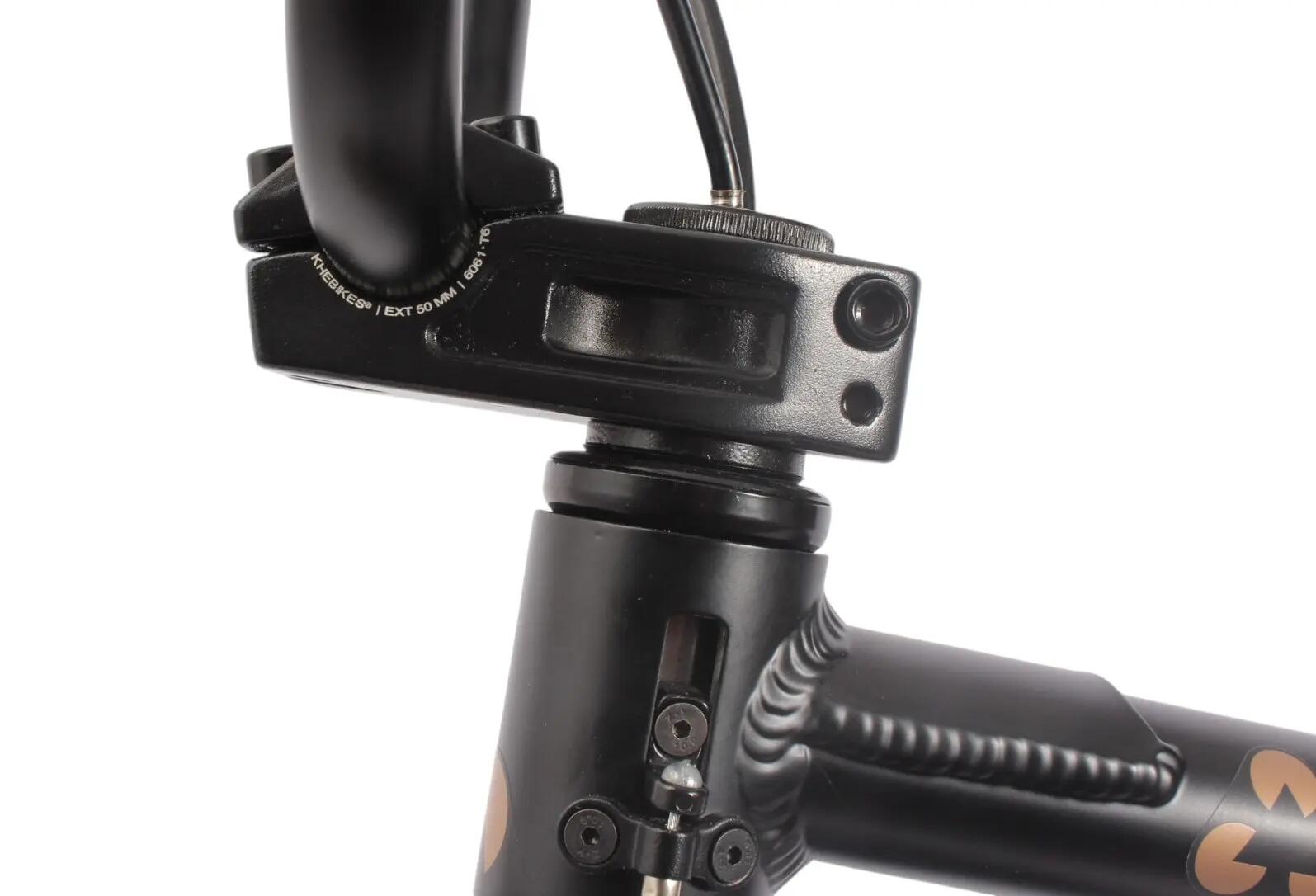 Vélo BMX alu BLACK JACK DISC AL noir 20 pouces 10 kg 14/15