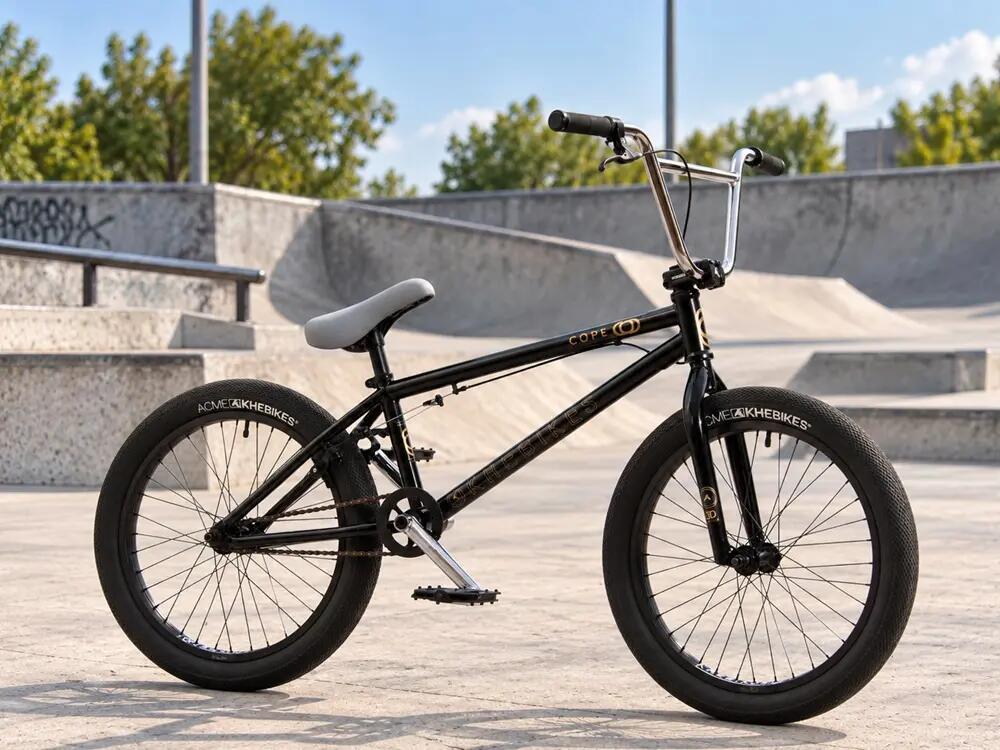 Rower BMX dla dorosłych COPE czarny 20 cali 11,1 kg 2/15