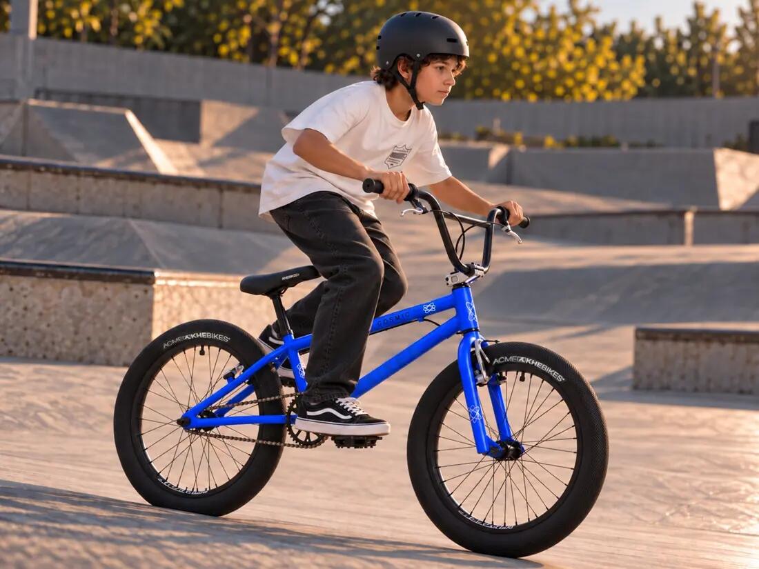 BMX gyermekkerékpár alumínium COSMIC AL kék 20" 10,6 kg 3/11