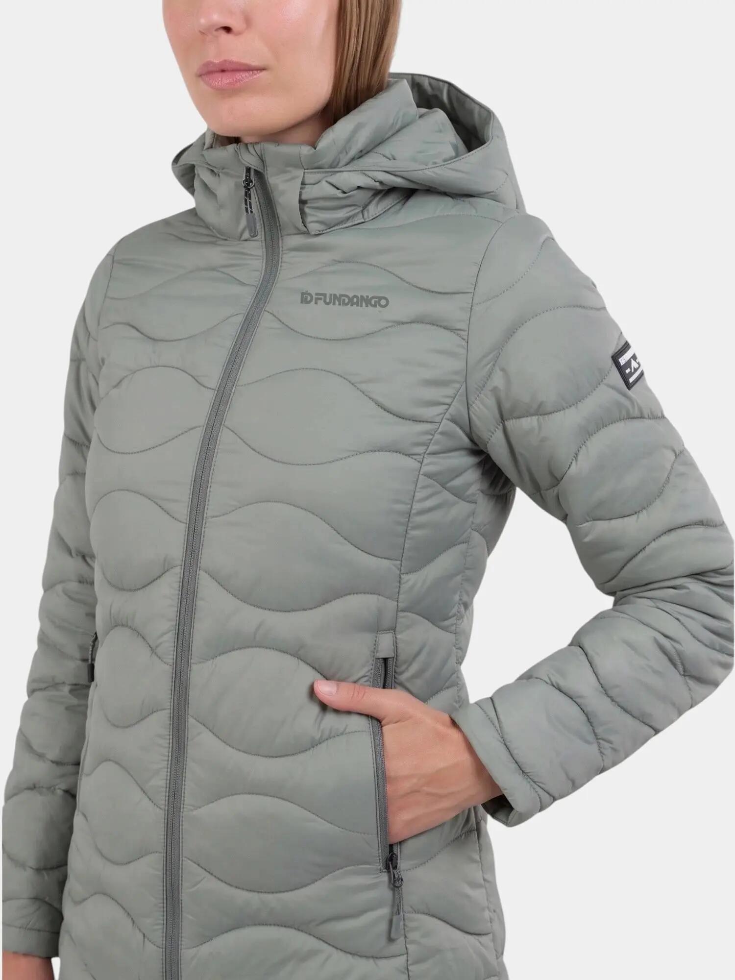 Dámská Prošívaná Přechodová Bunda Nordwave Long 4/5