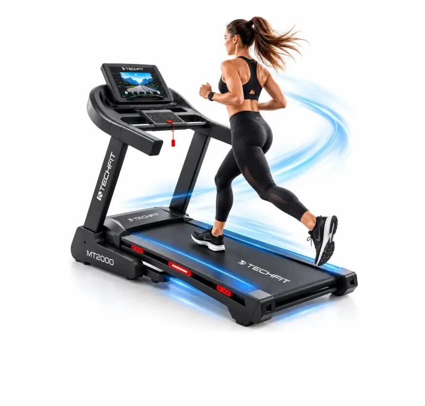 Banda de alergare TECHFIT MT2000, Semi-Profesionala, Motor 2.5 CP Continuu / 5 C