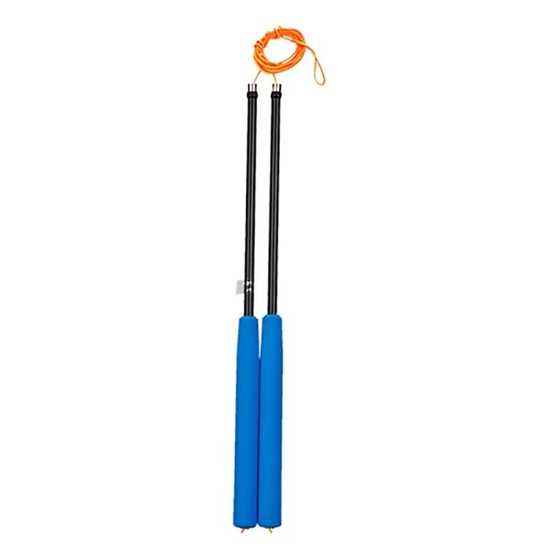 Diabolo Jazz bleu + baguettes fibre bleu 31 cm HENRYS 3/3