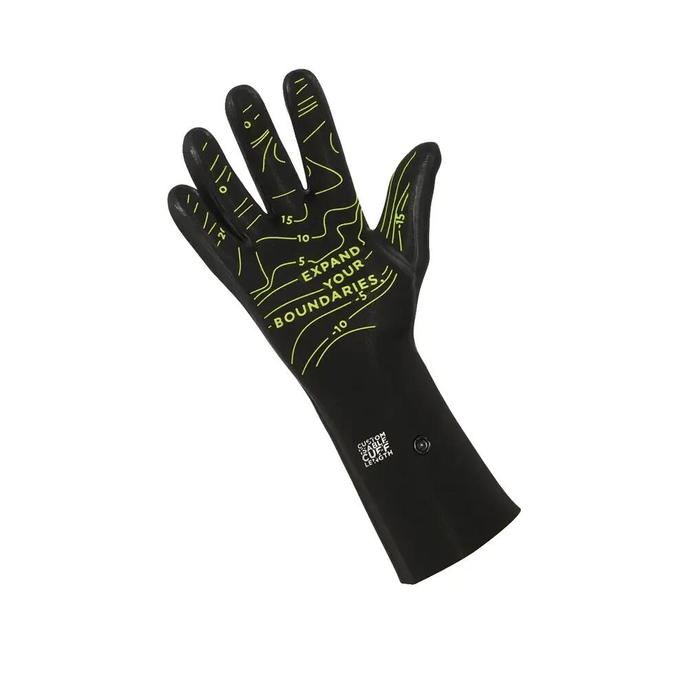 Guanti da nuoto Zoggs in neoprene 3 mm Nero 2/4