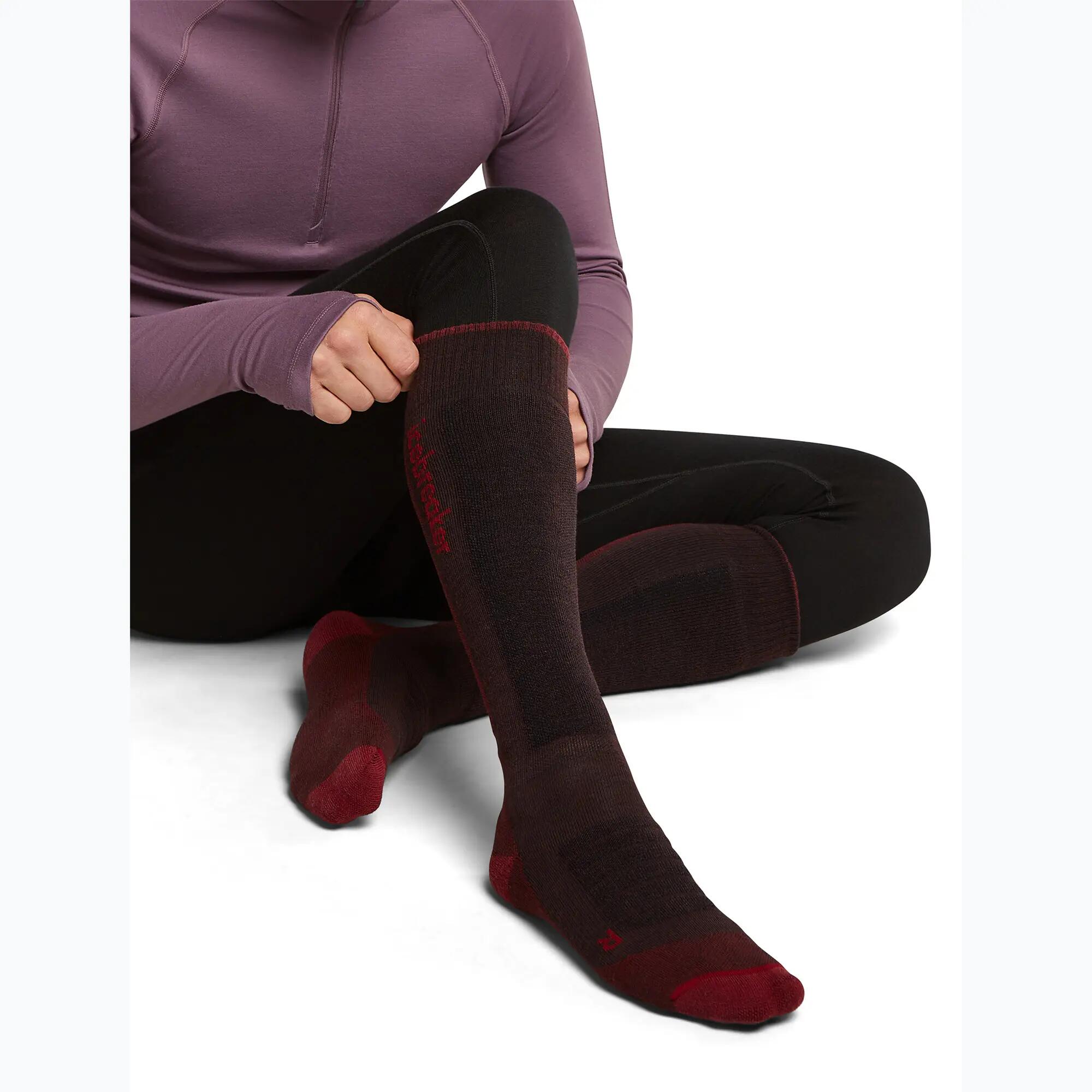 icebreaker Merino Ski+ Medium OTC heren skisokken 4/6